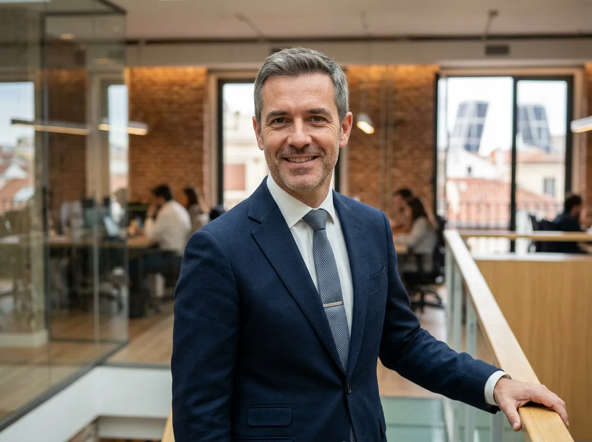 Foto de perfil de Roberto C., cliente reforma oficinas Madrid, hombre de negocios