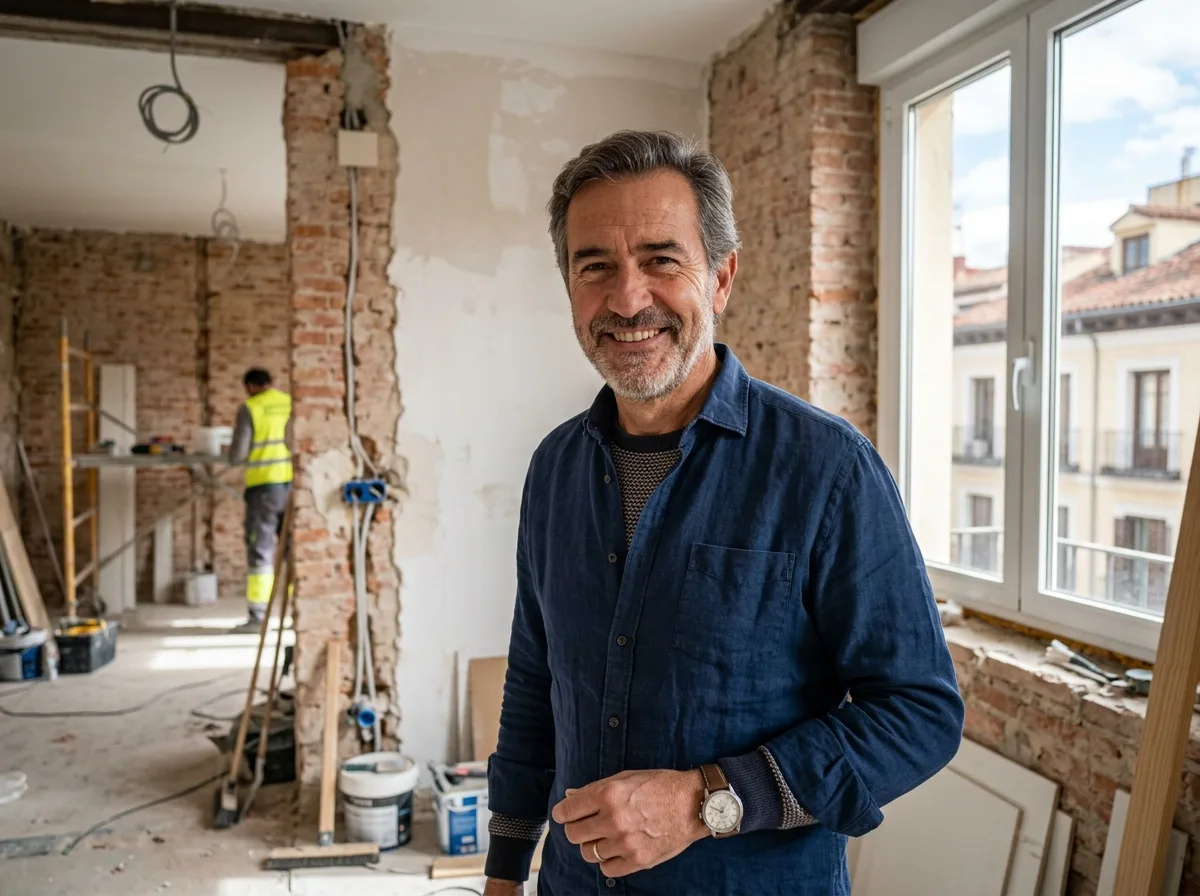 Foto de perfil de Guillermo P., cliente reforma integral piso Madrid, hombre adulto